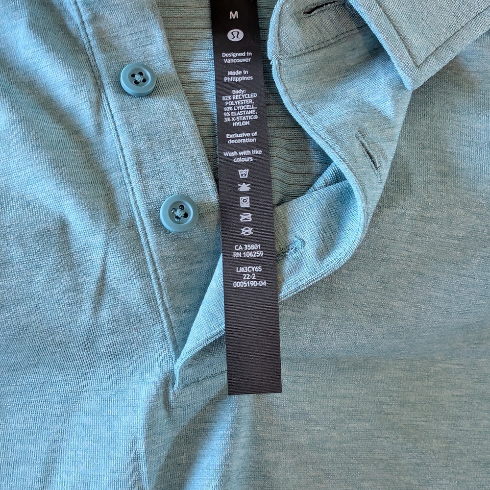 Lululemon Evolution Teal Polo - image 5
